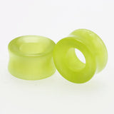2pcs Organic Stone Ear Expanders Stretching Plug Earrings