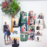 2pcs Personalised Photo Bookmark With Tassel Christmas Memorial