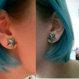 Glass Ear Plug Tunnel Gauges Stretcher Expander Earrings 6-16mm