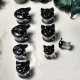 Glass Ear Plug Tunnel Gauges Stretcher Expander Earrings 6-16mm