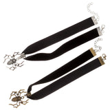 2pcs Gothic Halloween Choker Spider Necklace Women Punk Necklace