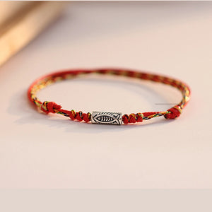 Braided Koi Fish Red String Bracelets for Couple Women Friends Lovers' Gift