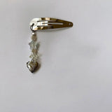 Heart-shaped Pearl Hairpin Set - Y2K Fairy Core Hand-assembled Hair Accessories