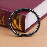 2pcs Hematite Man Bracelets 8mm Elastic Cord Stone Bracelet For Women Men