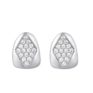 Iced Bling Tooth Caps Grillz CZ Micro Pave Top & Bottom Charms