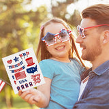 2pcs Independence Cutting Dies Hat Banner Map Fireworks Die Cuts DIY Scrapbook