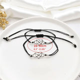 Infinite Love Card Couple Bracelet Set - Geometric Jewelry