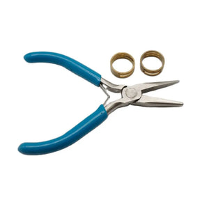 2pcs Jump Ring Opener Closing Finger Rings with Plier Jewelry Making Tools
