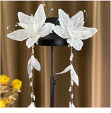 2pcs Pearl Beaded Hair Clip Wedding Hair Accessories