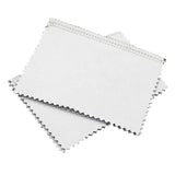 2pcs Large Silver Jewelry Cleaning Cloth Polishing Double Sided Rectangle