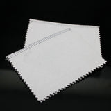 2pcs Large Silver Jewelry Cleaning Cloth Polishing Double Sided Rectangle