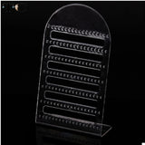 2pcs/Lot 126 Holes Earring Display Stand Acrylic Showing Rack Jewelry Holder