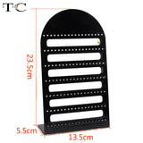 2pcs/Lot 126 Holes Earring Display Stand Acrylic Showing Rack Jewelry Holder