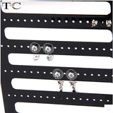 2pcs/Lot 126 Holes Earring Display Stand Acrylic Showing Rack Jewelry Holder
