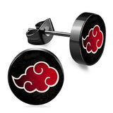 Anime Sharingan Eyes Fake Gauge Earrings