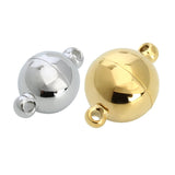 2pcs Stainless Steel Magnetic Clasps For Jewelry Making