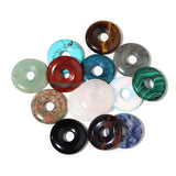 2pcs Natural Stone Safety Buckle for Jewelry Making
