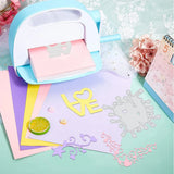 2pcs Love Heart Corner Metal Cutting Dies for Scrapbooking Birthday Cards Making