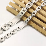 Personalized Engrave Bracelets Stainless Steel Gift For Couples