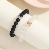 Luminous Couple Lover Bracelet Heart Magnetic Friendship Bracelet