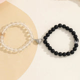 Luminous Couple Lover Bracelet Heart Magnetic Friendship Bracelet