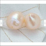 2pcs AAAA South Sea Loose Pearl 14.5mmx11mm Full Drilled