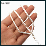 2pcs Freshwater Baroque Pearl Toothpick Pendant