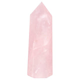 Rose Quartz Crystal Hexagonal Points Wand Decoration