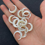 2pcs Natural Sea Shell DIY Necklace Earrings Bracelet Charm Jewelry Making