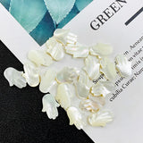 2pcs Shell Beads Fatima Hand Charm for DIY Jewelry Making