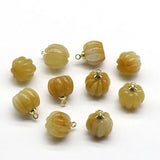 2pcs Stone Green Aventurines Rose Quartzs Yellow Jades Pendant