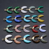Natural Stone Pendant Irregular Quartz Healing Crystals Charms