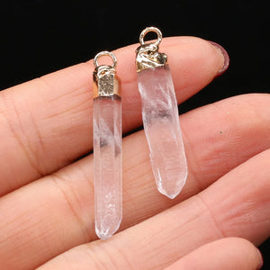Natural Stone Reiki Heal Pendant for Earring Necklace Making
