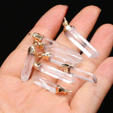 Natural Stone Reiki Heal Pendant for Earring Necklace Making