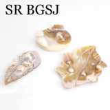 2pcs Pearl Oyster For Jewelry Pendant DIY Mother Of Pearl