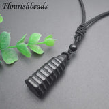 2pcs Pagoda Stone Pendant Couples Lucky Jewelry