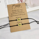 2pcs Promise Distance Infinity Friendship Bracelets for Women Girl Couples