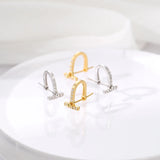 2pcs S925 Sterling Silver Pendant Buckle Jade Clip Buckle DIY Pendant Clasp