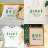 2pcs Deer Pattern Silk Screen Printing Stencil Transfers