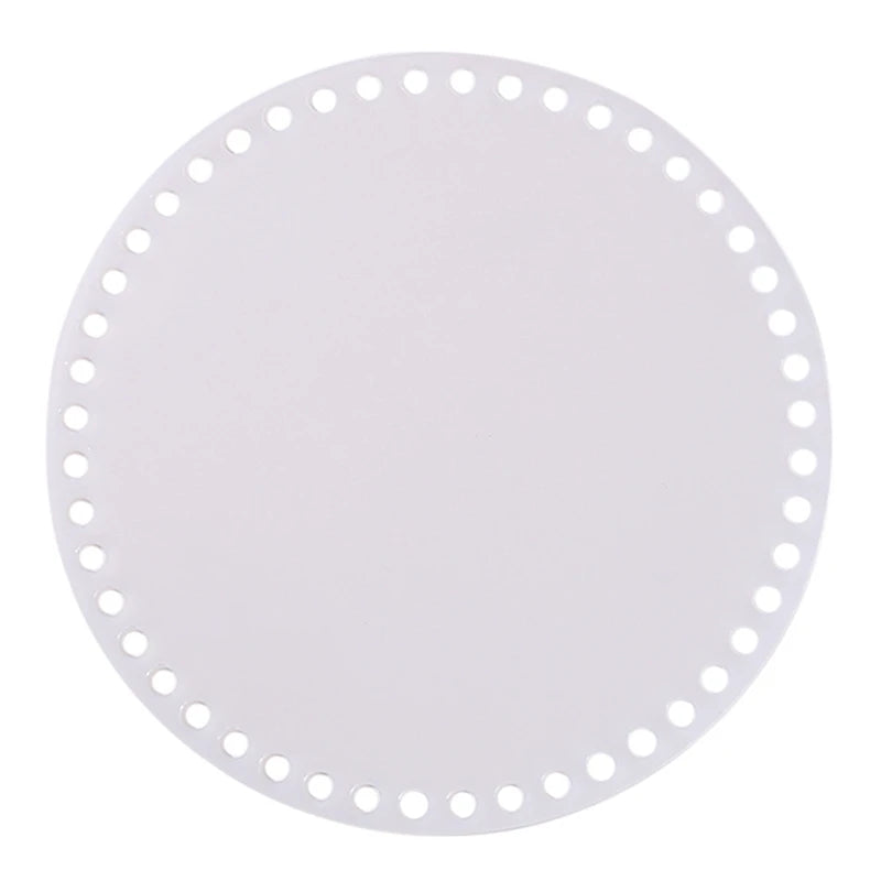 2pcs/Set 10-20cm Round Clear Acrylic Base Mould for Knit Bag Findings
