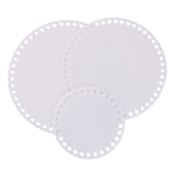 2pcs/Set 10-20cm Round Clear Acrylic Base Mould for Knit Bag Findings