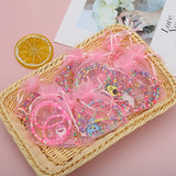 Cartoon Clay Beads Necklace Bracelet Set for Kids Party Gift