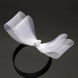 2pcs/Set Wedding Hair Clips Bow Bridal Headdress Prom Bride Barrettes Headwear