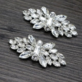 2pcs Wedding Shoe Clips Rhinestone Decorative Buckle Charm Bride Decoration