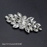 2pcs Wedding Shoe Clips Rhinestone Decorative Buckle Charm Bride Decoration