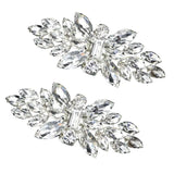 2pcs Wedding Shoe Clips Rhinestone Decorative Buckle Charm Bride Decoration