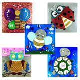 2pcs Cartoon Animal Kids Silicone Mold for Epoxy Resin DIY Casting