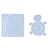 2pcs Cartoon Animal Kids Silicone Mold for Epoxy Resin DIY Casting
