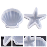 2pcs Silicone Ocean Molds Craft Star Shell Mold DIY Jewelry Mold