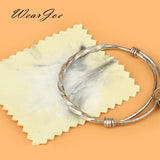 2pcs Silver Metal Jewelry Cleaning Polish Powder Silverware Platinum Buffing